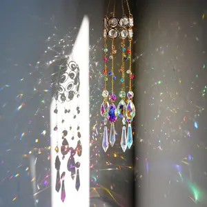 Crystal Wind Chime Sun Catcher for Home Decor, Perfect Gift for Loved Ones, Ideal Garden Decoration Choice, Outdoor Wind Chimes