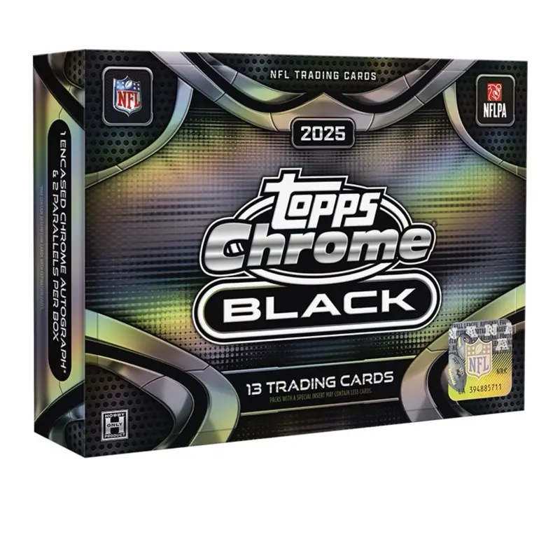 2025 Topps Chrome Black Hobby Box