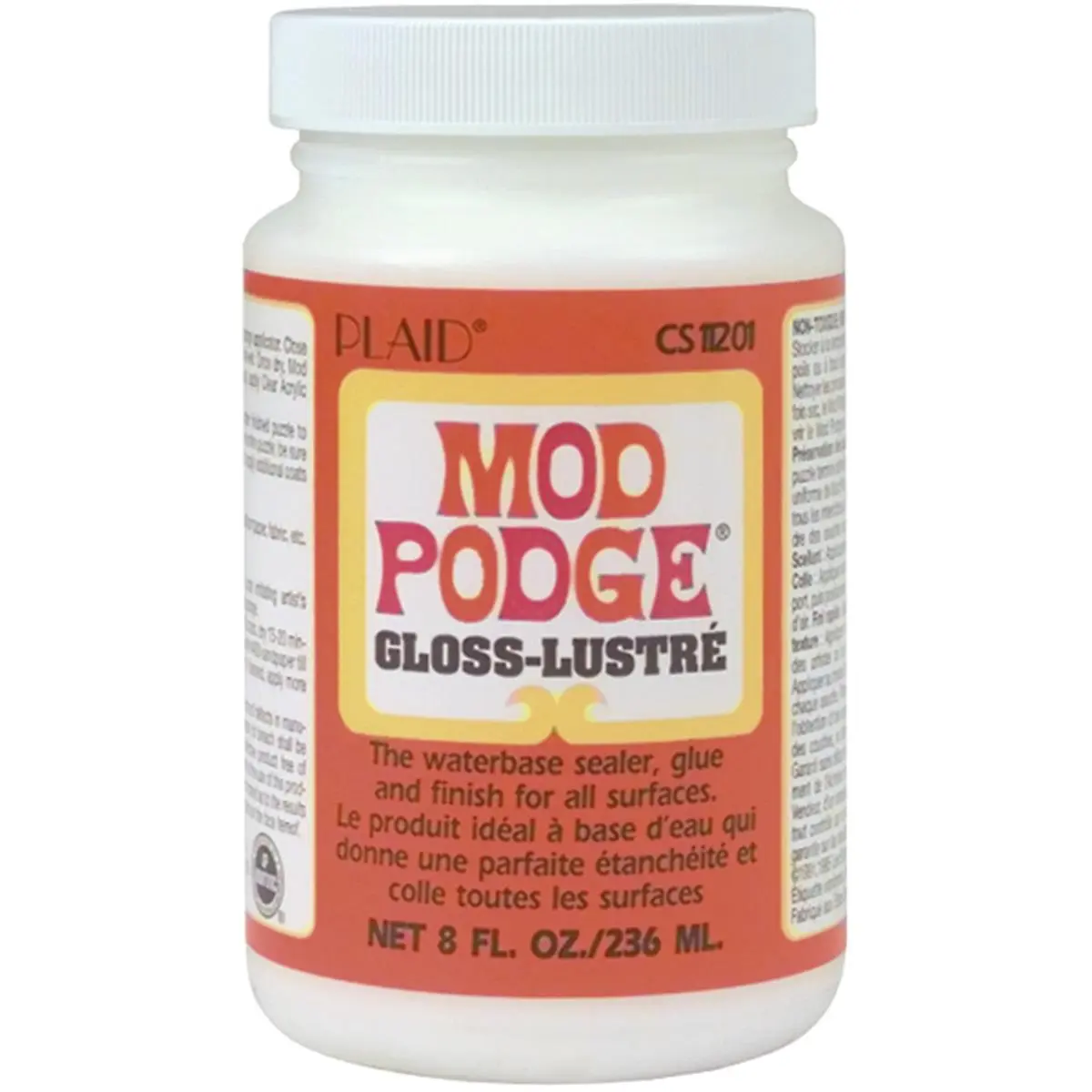 Mod Podge Gloss-Lustre Water-Based Sealer Glue-Adhesive, 8 fl oz Art Craft Supply for Office Stationery & School Educational Needs