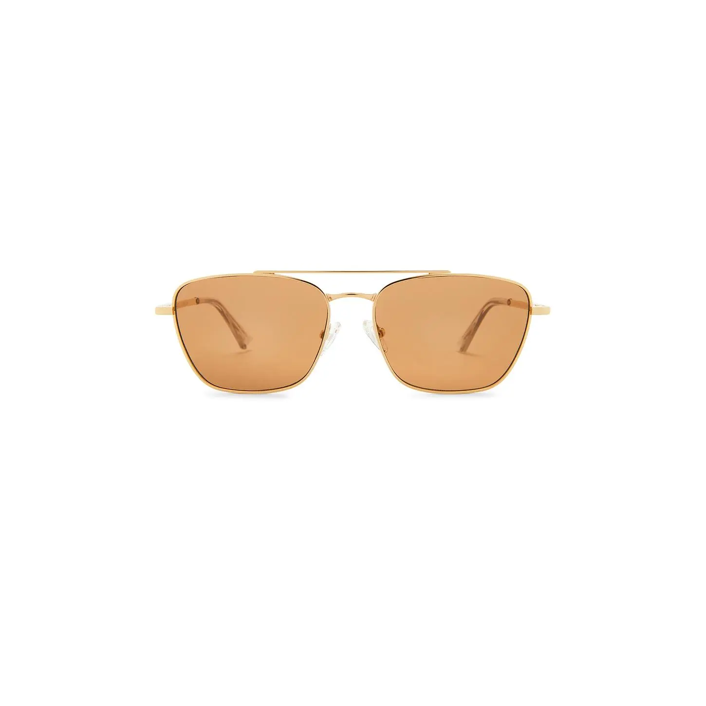 Le Specs Diametric Ii Sunglasses in Bright Gold & Chocolate Mono