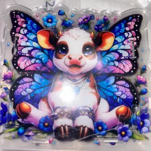 Acrylic 2 Sided Pen Holder for Office Stationery - Durable Design, Easy to Use, Ideal for Office Supplies