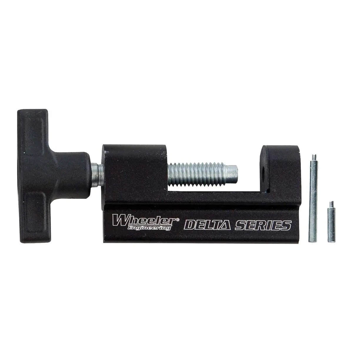 Wheeler Engineering Trigger Guard Install Tool for Installing and Changing Trigger Guards While Gunsmithing, black, silver