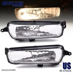 Fit For 2015-17 Ford Focus Pair Clear Lens Front Bumper Fog Lights Driving Lamps