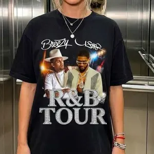 Vintage Summer The R&B Tour 2026 Unisex Tshirt For Men And Women