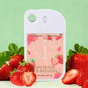 Portable Liquid Hand Sanitizer Spray, Daily Use and Outdoor Travel, Gentle No-Rinse Hand Gel, One Press Clean, Moisturizing Hydrating Fragrance Mist, Moisturizing Hand Sanitizers