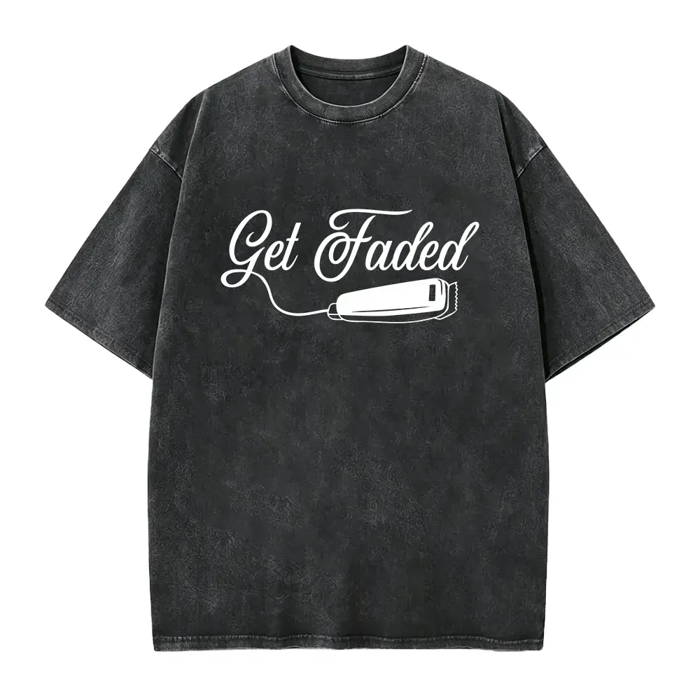 Barber T-Shirt, Barber TShirt, Barber Tee, Funny Barber T Shirt, Get Faded Shirt, Barber Shop Gifts, Vintage Barber, Barber Birthday Present
