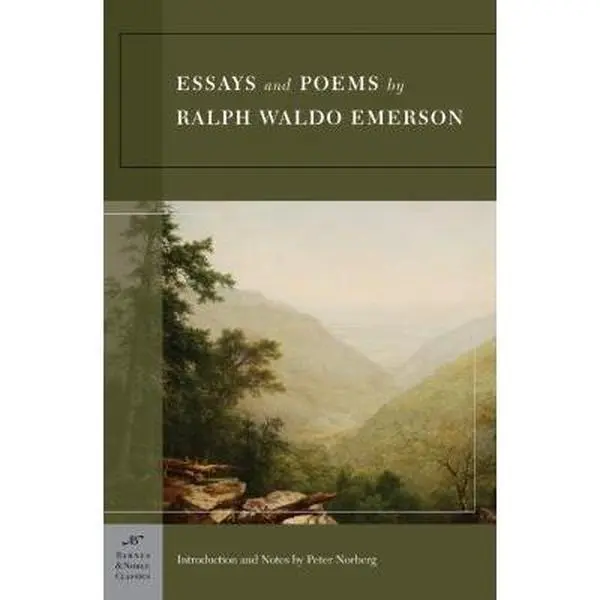 Used Ralph Waldo Emerson Essays and Poems - Barnes & Noble Classics Series, 560pp Paperback English Literature Book, Poetry Books, Reading Materials