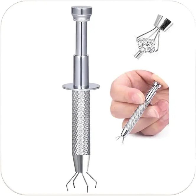 20g 16g 18g Piercing Taper Internal Threaded Piercing Taper Insertion Threader Tool Threadless Changing Tool Horseshoe Nose Ring Labret Earring Studs Applicator Piercing Ball Grabber
