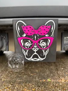 Frenchie Hitch Cover
