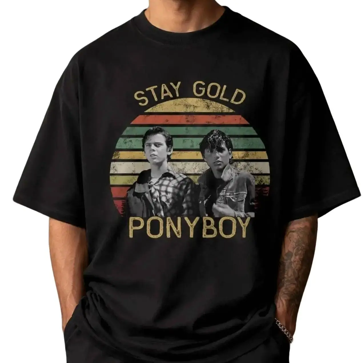 The Outsiders Johnny Cade Stay Gold Ponyboy T Shirt Classic Movie Tee