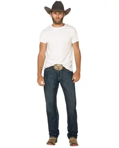 Cinch Men's White Label Performance Dark Relaxed Straight Stretch Denim Jeans - Mb92834039
