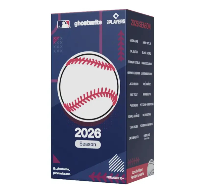(1) 2026 Season Ghostwrite MLB Collectible Figure (Mystery Box)