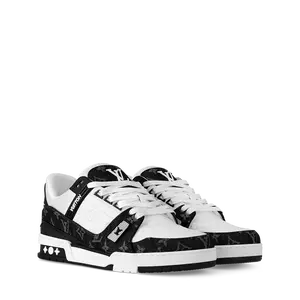 ‮ nottiuV siuoL  ‬       Trainer Sneaker Monogram Empreinte Leather and Monogram Denim