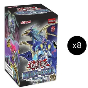 YUGIOH BATTLES OF LEGEND CHAPTER 1 FACTORY SEALED DISPLAY