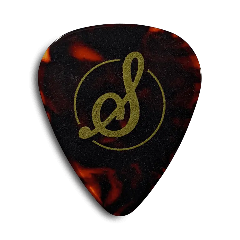 Stringjoy Extra Heavy 1.14mm Tortoise Celluloid Picks - 10 Pack