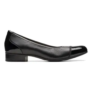 Clarks Collection Leather Kitten Heels- JulietStep