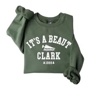 Funny Holiday Tree Sweatshirt – “It’s a beaut” vintage Christmas pullover, cozy winter crewneck