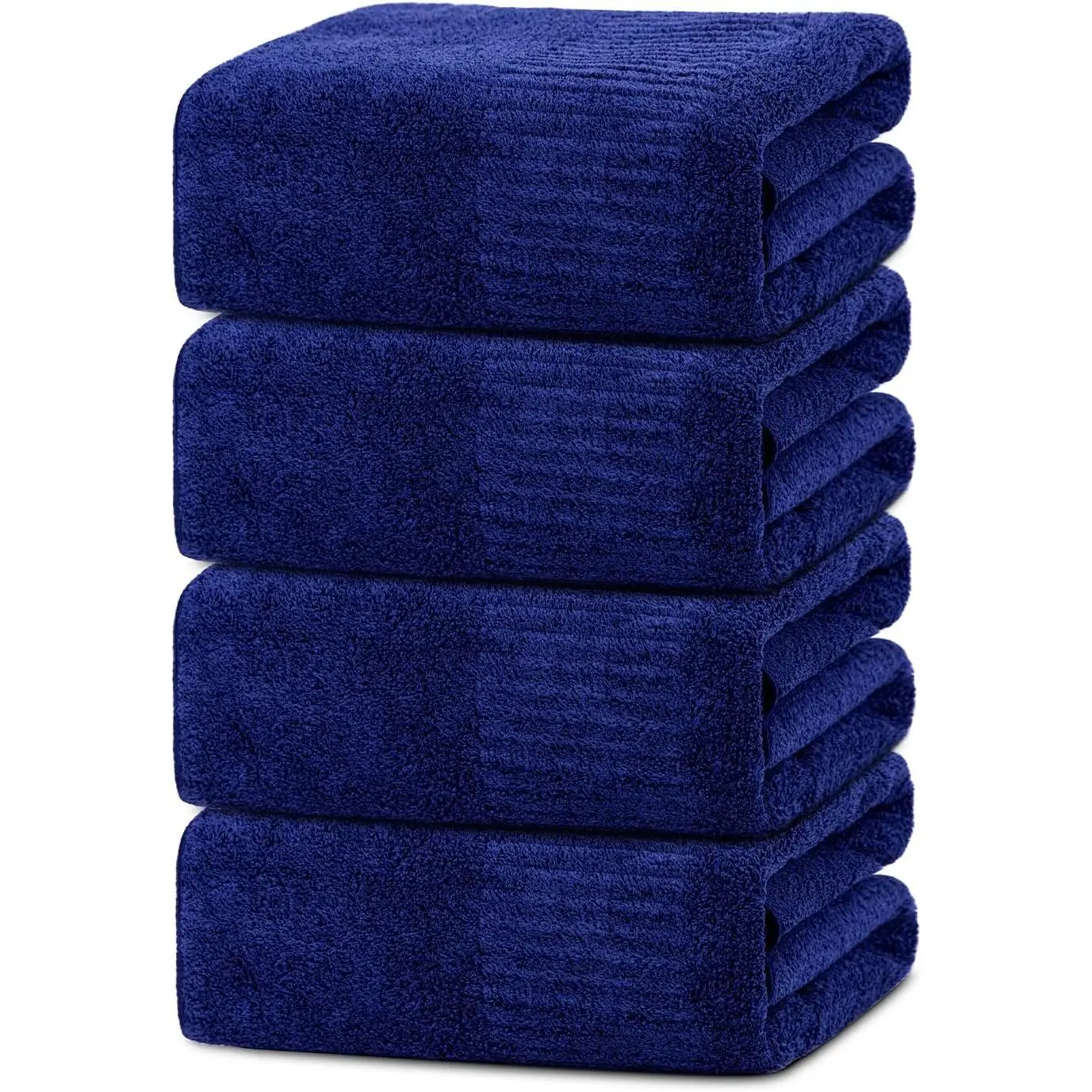 SEISSO Bath Towels 4 Counts  Premium Large Towels for Bathroom 35 x 63 Inches Ultra Soft and Quick Dry Luxury Bath Sheet, Lightweight Shower Towel Home Goods Grey