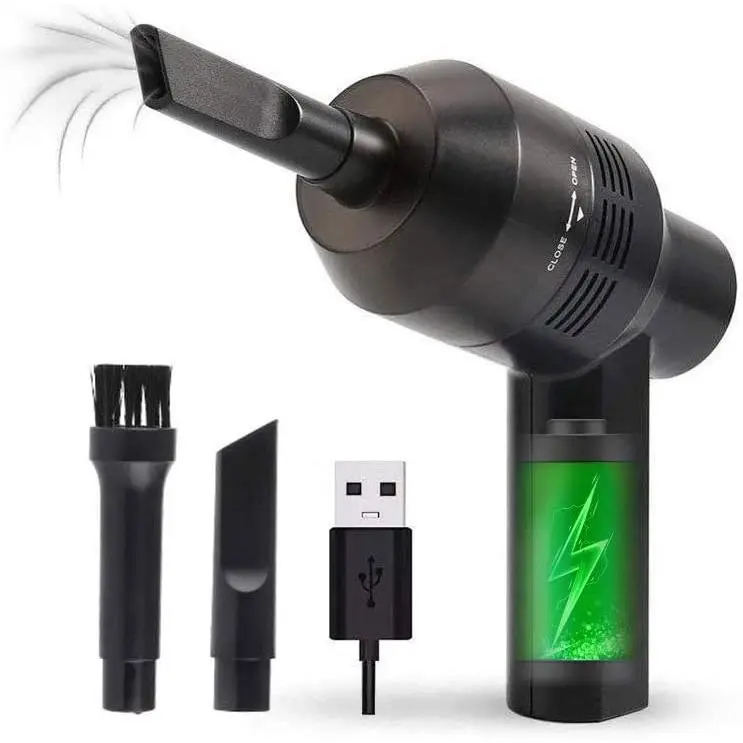 Cordless Mini USB Vacuum Cleaner - Portable Cleaning Tool for Car, Laptop, Keyboard, Ideal for Crumbs & Dust Removal to Support Organized Living