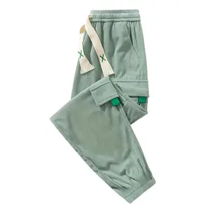 Autumn And Winter Plus Size Men's Corduroy Work Pants With Multi-Pocket Design Fashionable Trendy Versatile Jogger Pants For Outdoor Travel Sports Casual Long Pants Classic MenswearGift