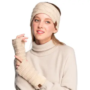 C.C Women's Shearling-Lined Fingerless Gloves – Ultra-Soft, Warm, and Stylish Accessory for Cozy, Effortless Winter Comfort
