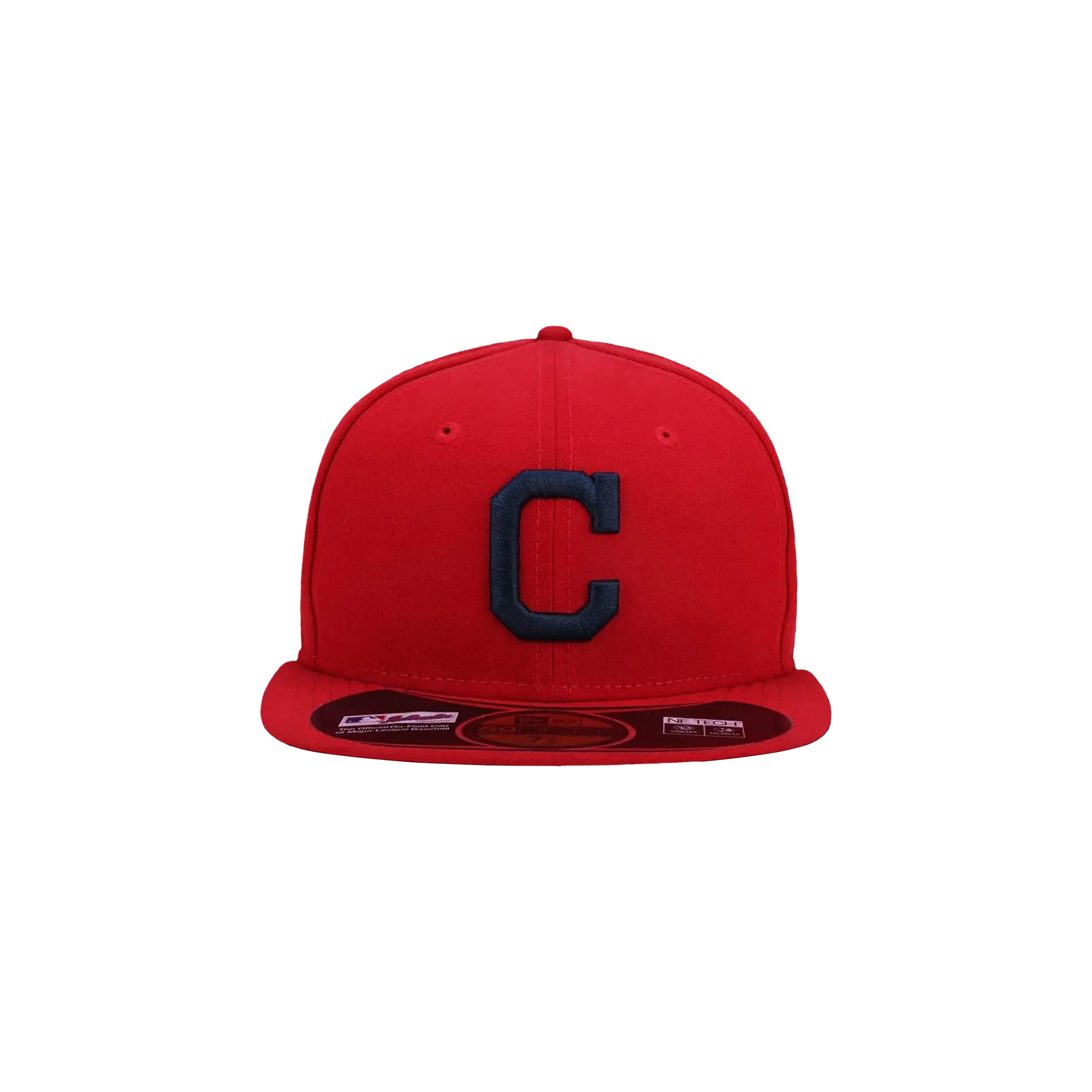 59FIFTY Cleveland Indians On-Field Fitted Hat "Red" NE934