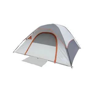 High-Quality 7' x 7' 3-Person Camping Dome Tent for Ultimate Relaxation 24N5Y20W