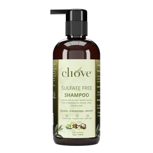 Cliove Sulfate Free Shampoo 16oz Infused with Keratin for Smooth Frizz-Free Hair Cleanse Strengthen Smooth