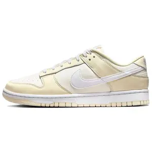 Nike Dunk Retro Coconut Milk Low-Top Sneakers for Men in Beige Verifiable, with credentials and supporting global authentication