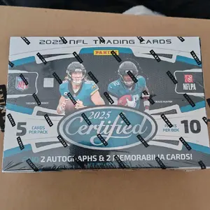 break # 44 2025 PYT 2x Optic Megas, 1x Pack 2025 certified - 5 Cards Per Pack,