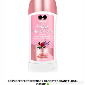 Goiple Perfect Defense & Care Deodorant Floral Scent 2.65 Oz All Day Protection Hypoallergenic for Ladies