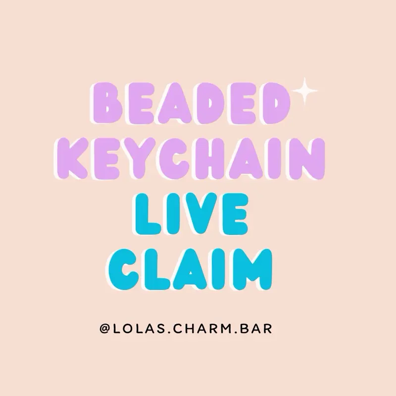 Beaded Keychain