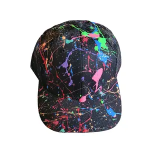 Ryan's Custom Splatter Paint Trucker Hat – One-of-a-Kind Streetwear Style