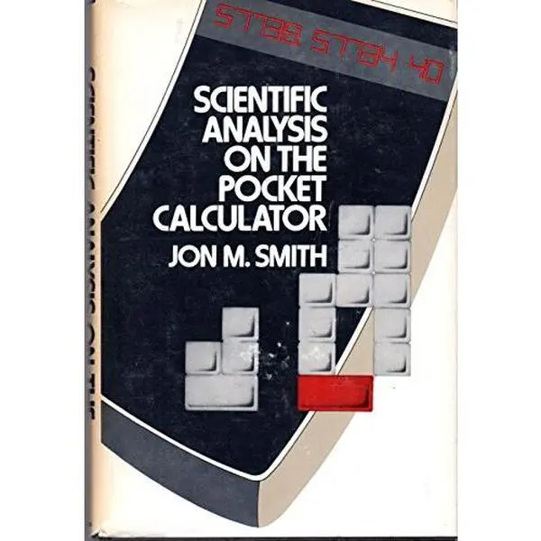 USED Book - Scientific analysis on the pocket calculator by Jon Smith (Hardcover) - english