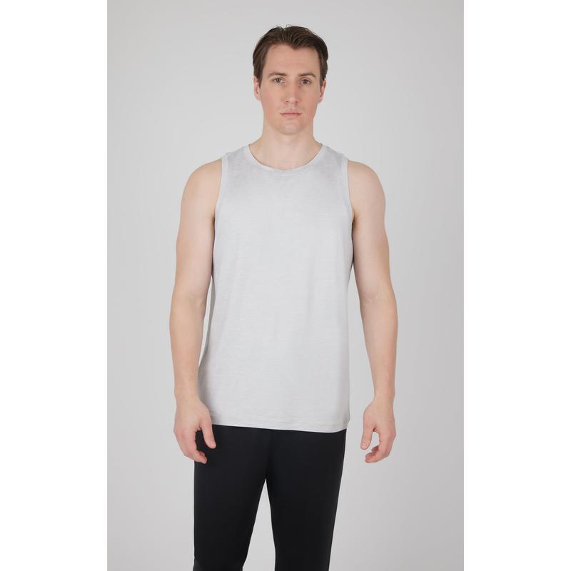 Mens Cationic Two Tone Heather Pace Muscle Tank