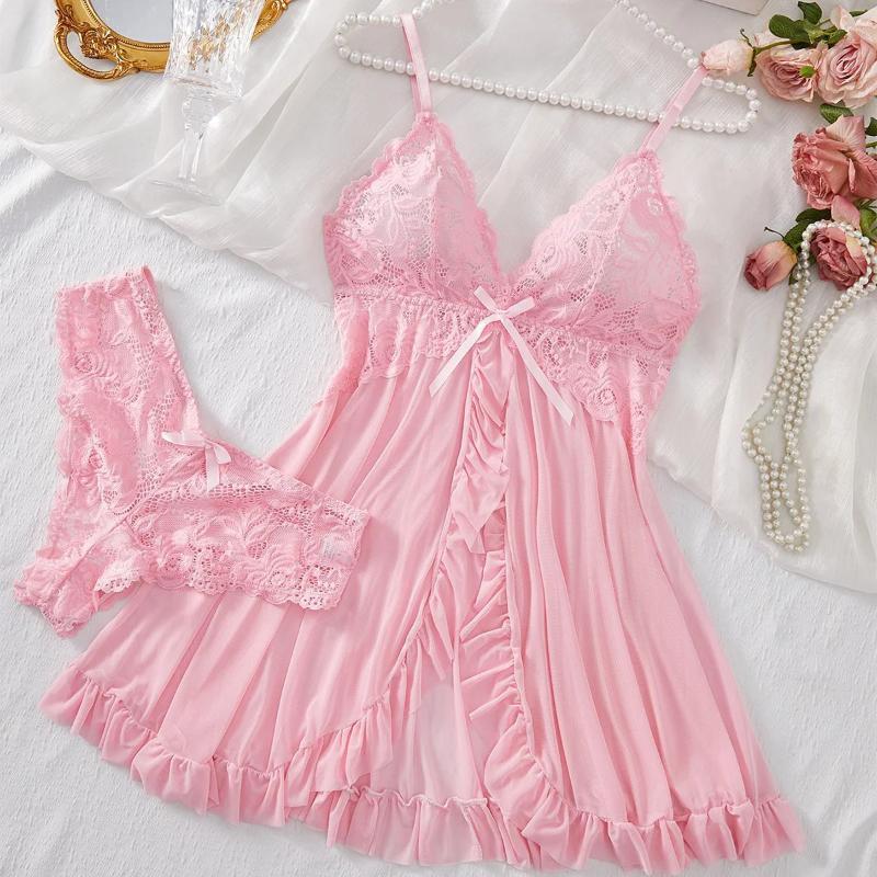 sexy-lingerie-set-women-erotic-bra-nightdress-sexy-lace-sleepwear-solid