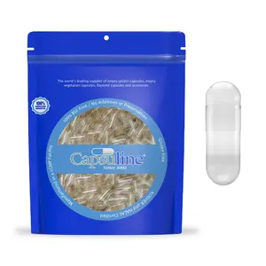 Clear Size 00 Empty DIY Gelatin Shells by Capsuline Clear Size 00 Empty DIY Gelatin Shells by Capsuline