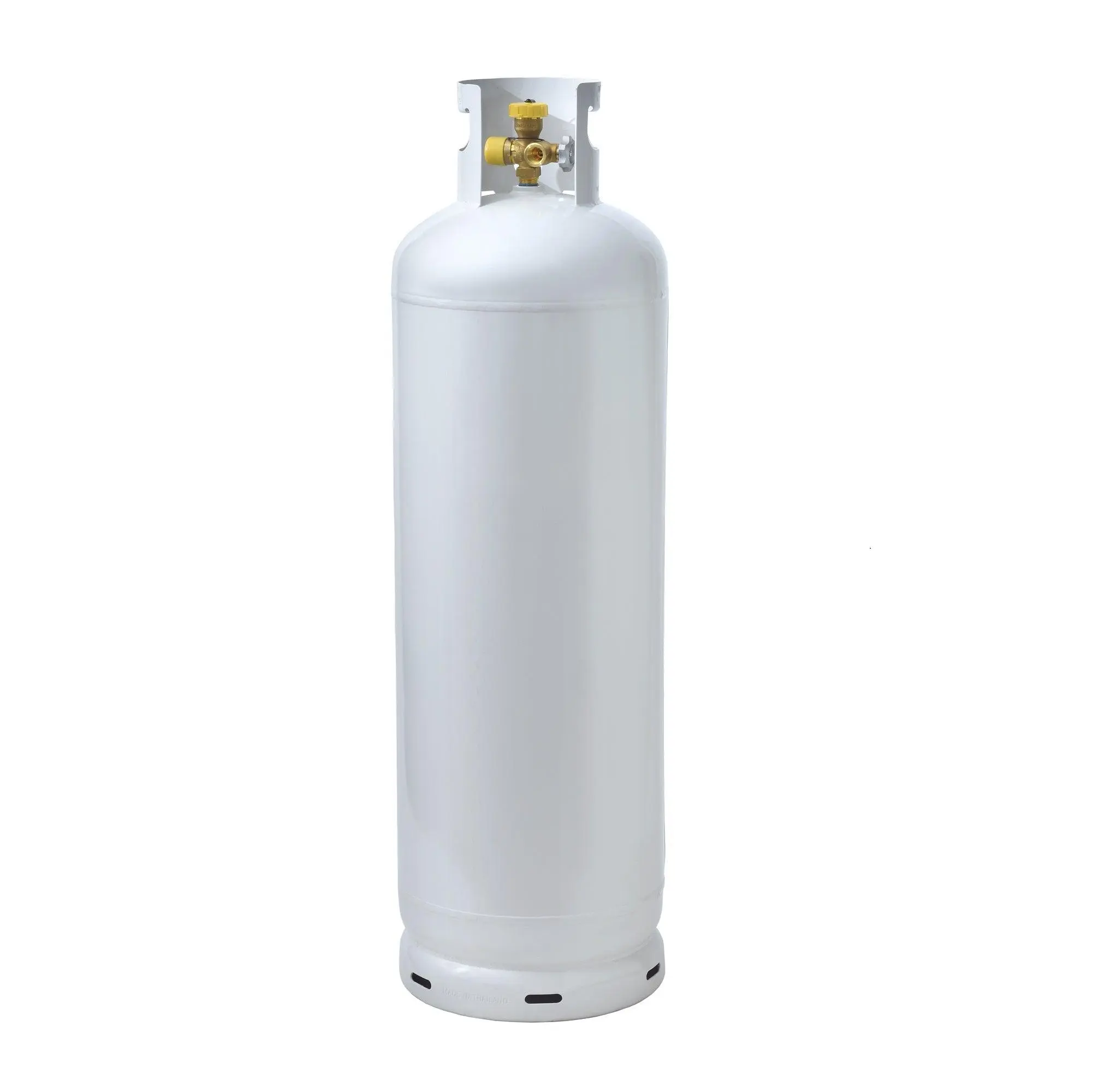 Flame King 100LB (23 Gal) Multi-Valve Propane Tank LP Cylinder with High Capacity Filler, Great for Mixed Heating Systems, Home fireplaces, Dryers and Grills