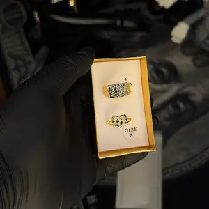 Couples Nuggets Rings - Elegant Design for Couples - Perfect Gift for Him and Her