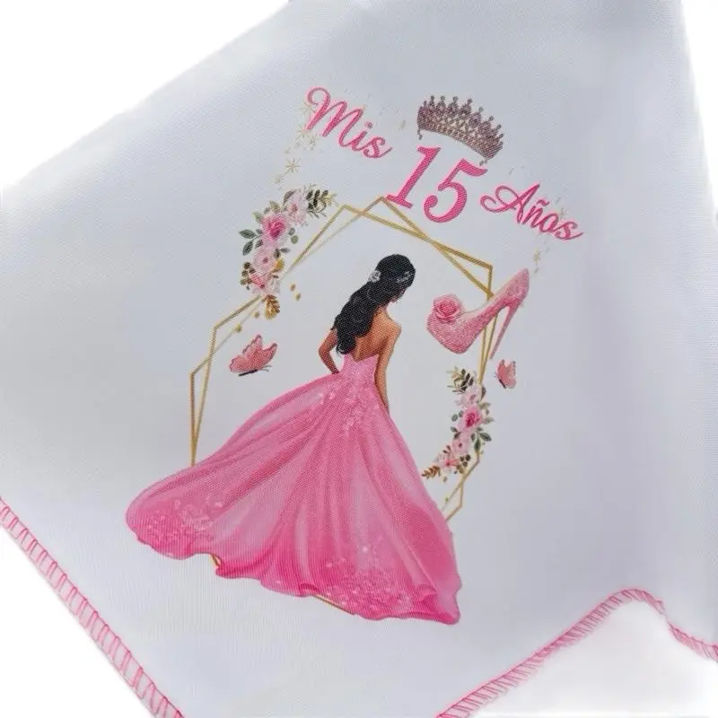 Servilletas 12pcs , quinceañera party favors