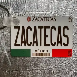 Zacatecas keychain personalized