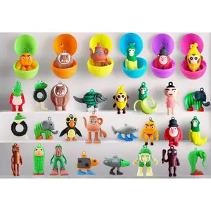 24 Pack Easter Egg Surprises: Weird Meme Squishies Inside! Soft Silicone Funny Toys, Non-Candy Basket Stuffers & Egg Hunt Prizes. A Hilarious Gift for Teens, Adults & Kids.