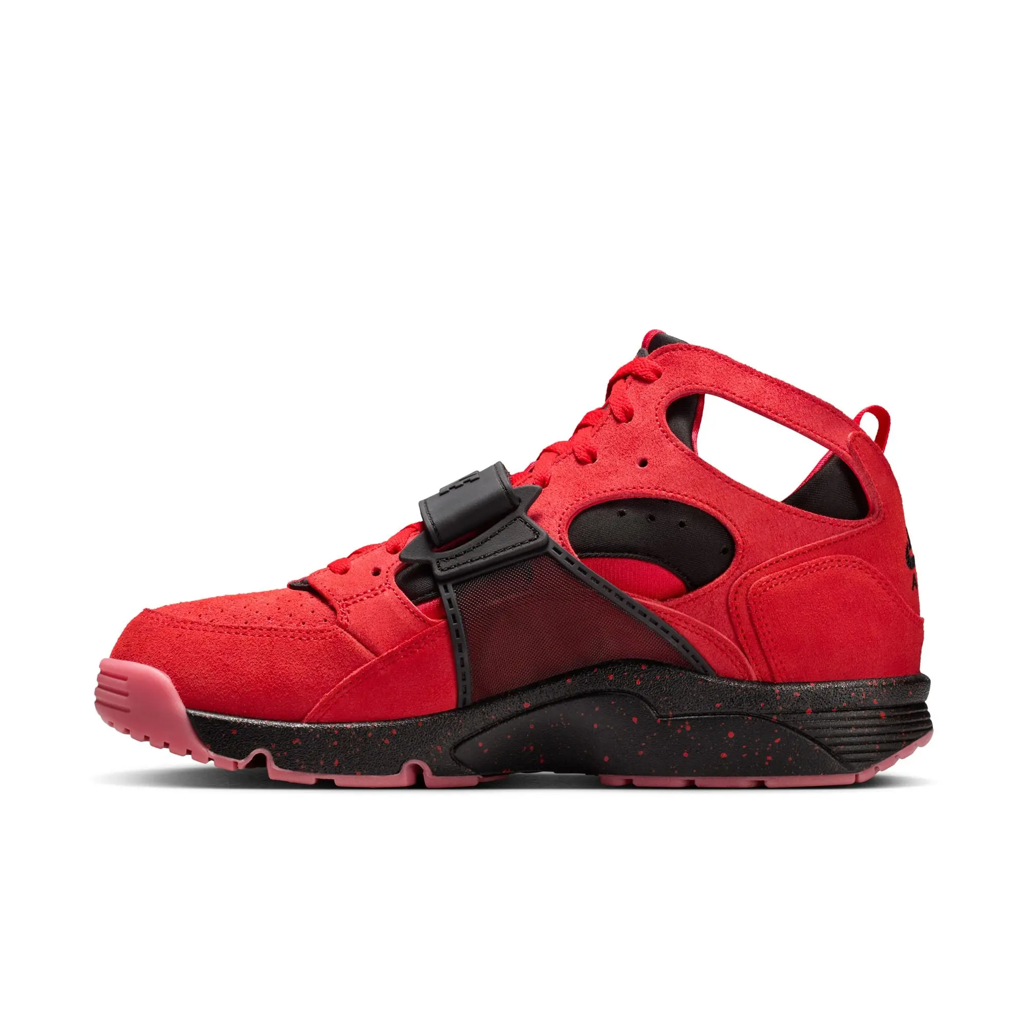 Nike Air Trainer Huarache Men's Closed Casual Training Sneaker - Leather & Textile Upper, Cushioned Nike Air, Supportive Strap, Versatile Footwear for Walking & Running, Walking Shoes