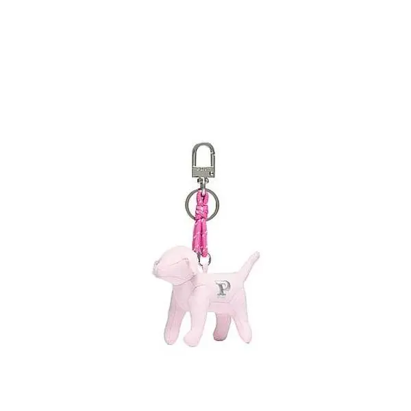 PINK Micro Dog™ Keychain Charm
