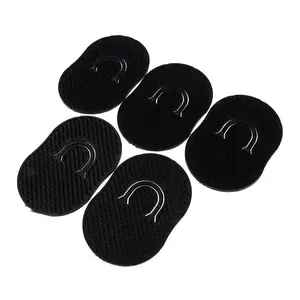5xPalm Brush Pocket Combs for Men Scalp Massager Shampoo Black Haircare Comfort ,Deals for you days