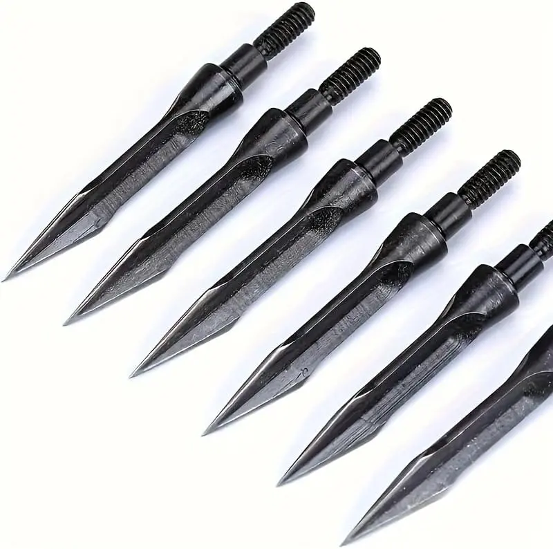 6-piece retro armor piercing arrow, 125 grain ,traditional archery tip. 6-piece retro armor piercing arrow, 125 grain ,traditional archery tip.