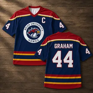 Briar University Graham 44 Unisex Mesh Jersey | Romance Inspired Malone's BookTok Reader Jersey Gift| Bookish Apparel,