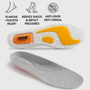 Soft Elastic Breathable Shoe Insoles,Plantar Fasciitis Insole,Work Boot Insoles Comfortable Shock-absorbing Sports Insoles,sweat absorption,Memory Foam Breathable Shoe Inserts,springtok