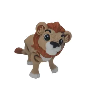 Brian the Lion – 3D Printed Articulated Fidget Toy | Flexi Desk Buddy & Keychain Option