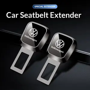 Car Seat Safety Belt Extender Clip Lock Plug, Fits Volkswagen Golf 6 7 8 Touareg Passat Polo Jetta, Vehicle Interior Accessory